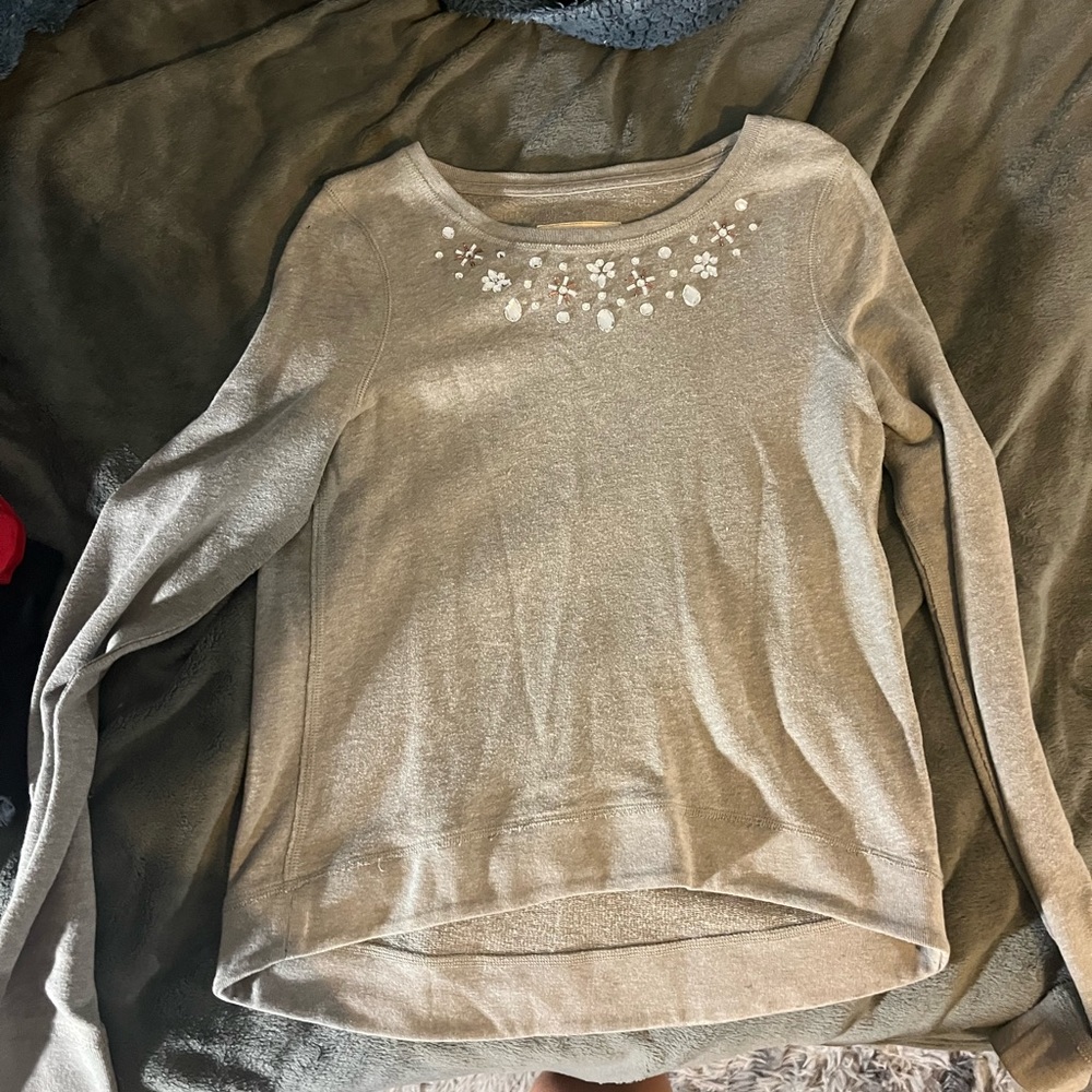 Hollister Bejeweled Crewneck